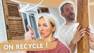 ON POSE DES POUTRES ET DES VOLETS ANCIENS (et ça change tout !) - EP147