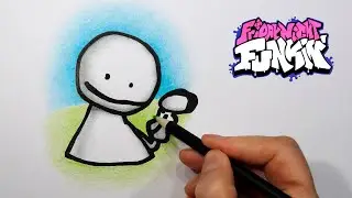 Как нарисовать Боба из Фрайдей Найт Фанкин. How to draw Bob from Friday Night Funkin
