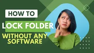 Ultimate Guide: How to Lock Folders in Windows 10 (2023) Techexcellece #techexcellence #ytshorts