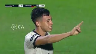 Gol de Carlos Arrúa. Colón 2 - Colegiales 0. 32avos de Final. Undécima edición.