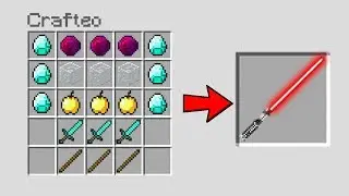 ¿CÓMO CRAFTEAR LA ESPADA LASER LEGENDARIA? 😱 DESAFÍO DE LUCKY BLOCKS 🎁 INVICTOR