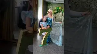Вип Эльза со скрипкой на детском празднике 🎉🎻 #violin #music #праздник