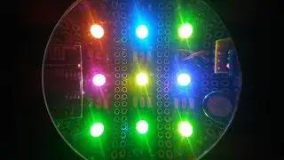 Worlds Coolest Nightlight - Neopixel Matrix Projector - ESP32 ESP01 Project 3