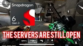 Warzone Mobile Servers STILL OPEN! TDM Hardhat Gameplay & Snapdragon 6 Gen 3 Performance Test
