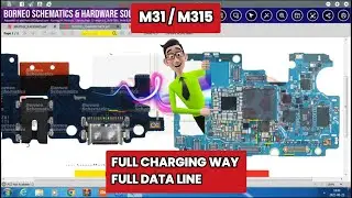 SAMSUNG M31/M315F FULL CHARGING & DATA LINE/M31 CHARGING PROBLEM/CHARGING PAUSED PROBLEM FIX 100%