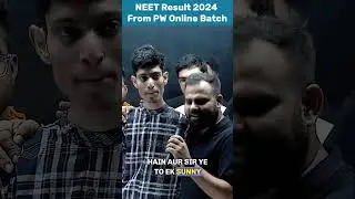 Bihari Student Crack NEET ✌️ #neetresult #shorts #physicswallah