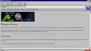 Netscape Navigator 1.0 in 1994