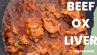 Best Beef Liver Recipe Soaked In Milk To Eliminate Metallic Taste | South African Youtuber