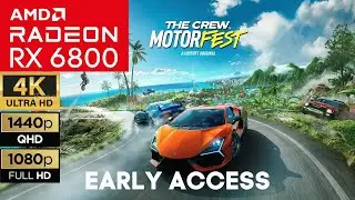 The Crew Motorfest - RX 6800 + Ryzen 5 7600 | Ultra Settings