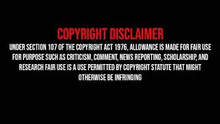 Free Copyright Disclaimer for your video