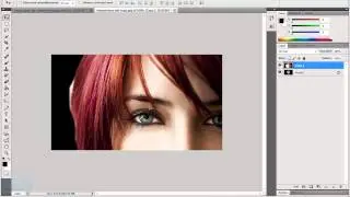 Como recortar una imagen con Photoshop cs5 extended [HD]