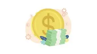 Animated saving bank account