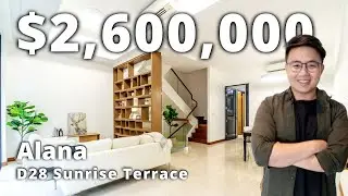 Villa Style Living: Alana Cluster House ($2.6M) at D28 Sunrise Terrace | Singapore Home Tour Ep.143