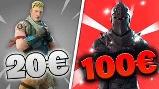 I'm buying OG FORTNITE ACCOUNTS for €20 and €100 to see which one is the best (+giveaway)