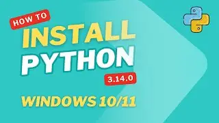 How to Install Python on Windows 10/11||Python Install  