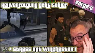 Heliverfolgung geht schief +Stress mit Winchester  GTA RP - Fat Cop RP auf LS Life -  Folge 2