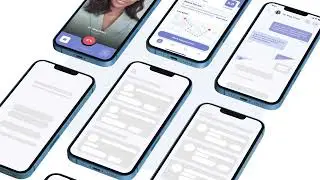 Telemedicine Mobile Health – From Wireframes to Final UI Animation
