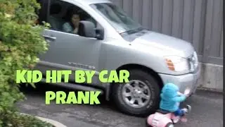 PRANK Kid Hit By Car