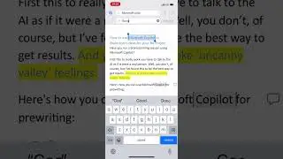 How to Find and Replace in MS Word on an iPhone