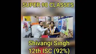 District topper of ISC board Shivangi Singh 92%