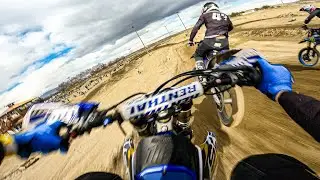 Intense Battle YZ450F (Must Watch) | 2 wrecks