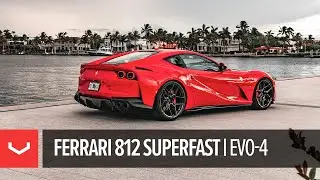 Ferrari 812 Superfast | Vossen Forged EVO-4 [Lowered on Novitec Suspension]