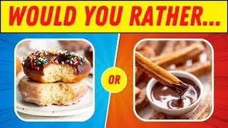 Which One Would You Rather Eat? 🧁🍬🍭 - Pick One Kick One Sweets Edition
