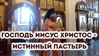 «Господь Иисус Христос - истинный Пастырь» - проповедь игумена Евмения после Литургии 06.06.2024