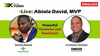 🔴 LIVE! Excel Turbo with Abiola David MVP, from Excel Jet Consult!