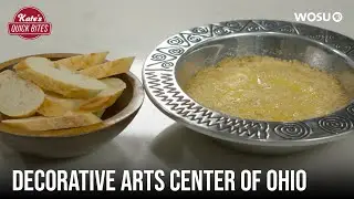 Parmesan Artichoke Dip with Decorative Arts Center of Ohio's Jason Crabill - Kate's Quick Bites