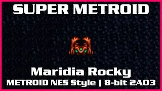 Maridia Rocky - Super Metroid [Metroid NES Style | 8-bit 2A03]