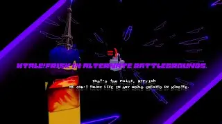 XTALE!Frisk is finally here! (Alternate battlegrounds) - Roblox