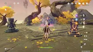 Genshin Impact - domain of the wayward path geo puzzle solution