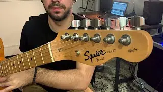 Great Cheap Guitar! Squier Affinity Telecaster - Quick Demo