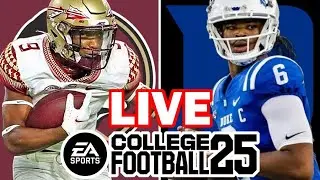 Florida State at Duke - 10/18/24 Simulation (EA College Football 25)