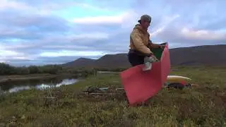 Alone through Chukotka. Part 13. Along the river beneath the Medvezhya Mountain