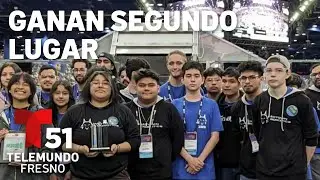 Estudiantes de Madera ganan segundo lugar en competencia mundial de robótica