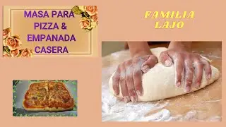 MASA CASERA para PIZZA 🍕  & EMPANADA 🥟