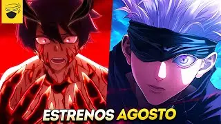 Anime Premieres AUGUST 2025 NETFLIX, Crunchyroll, Disney+, Animeflv xd and more...