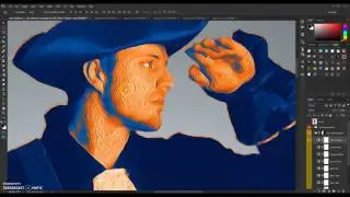 Duotone Portraits Photoshop Actions Tutorial