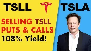 TSLL Selling Puts & Calls - 108% Annual Returns using Margin on Robinhood