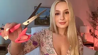 ASMR Last two awake at the sleepover 🌸🫖✂️🧴*personal attention*