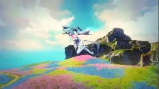 Revelation Online (天谕): Air Dash and Flying on Flower Field