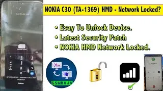 How To Nokia C30 (TA-1369) Network Unlock ? With GsmRaJA