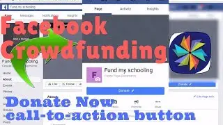 Facebook crowdfunding using Donate button
