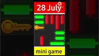 Hamster Kombat mini game today 28 July.28 July mini game #shorts #ytshorts #hamsterkombat #minigame