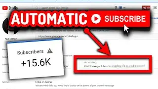 [AUTO-SUB] How to Get YouTube Subscribers Fast - More Subs in 2021!