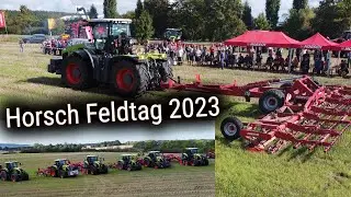 Horsch Feldtag 2023| Teil 1 | #highlights: Grubber, Mulcher, Direktsaat