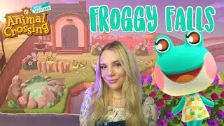 Making a CUTE Froggy Pond for Lily! Animal Crossing New Horizons (Speed Build)