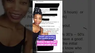 Freelance modeling tips. Modeling agency booking. 